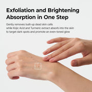 Peel Shot Kojic Acid Turmeric Serum Exfoliating Dark Spot Corrector With Aha/Bha & Niacinamide, Brightening & Even Complexion Facial Serum 2.71 Fl Oz (Pack of 1)