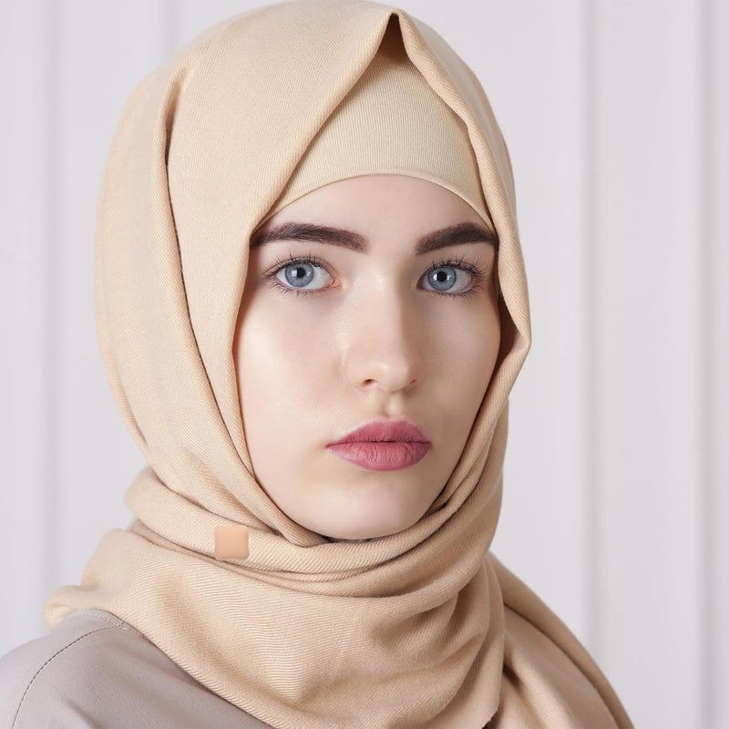 PATIKIL Hijab Magnetic Pins with Storage Bag, No-Snag Strongest Commercial Strength Buttons Multi-Use Pinless Magnetic Scarf Clip for Women Dress Curtain