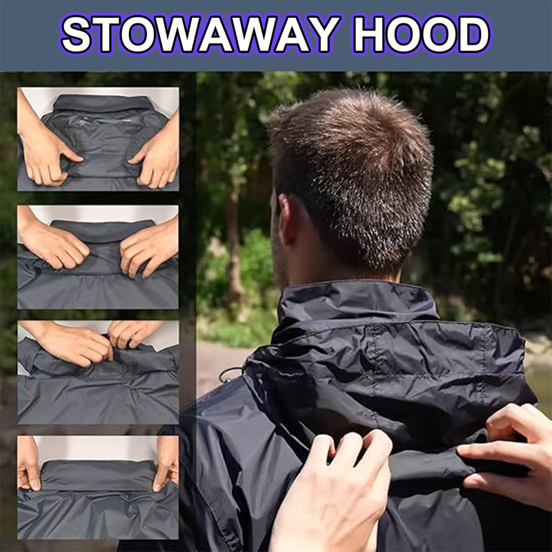 Men Water Resistant Mountain Shell Jacket Ski Jacket Wind Resistant Jacket Winter Warm Jacket for Camping Hiking Skiing