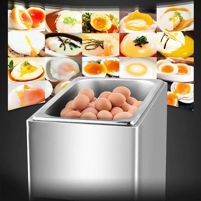 GZDpwgn Hot Spring Egg Cooker, Commercial 50Pcs Large Capacity Premium Egg Boiler, Intelligent Automatic Half-Boiled Egg Soft-Boiled Egg Machine,for Rapid Soft, Medium, Poached, Hard Boiled Eggs