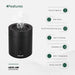 Green Lion Smart Bakhour Rechargeable Electric Car Incense Burner, USB-C Portable Mini Burner, Aluminum Alloy Design, Strong Power for Fast Burning, Long-Lasting Fragrance - Green