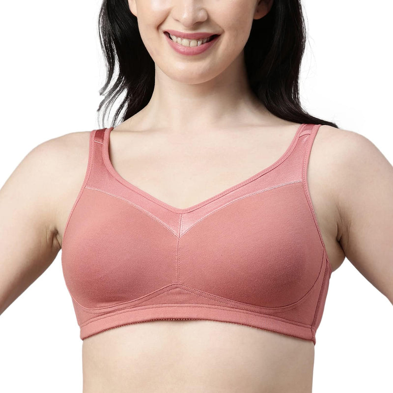 Women A112 Non Padded Non Wired Bra - ROSETTE