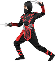 Spooktacular Creations Dragon Ninja Costume for Kids Halloween Party, Ninja Outfit Set, Carnival Costume Party