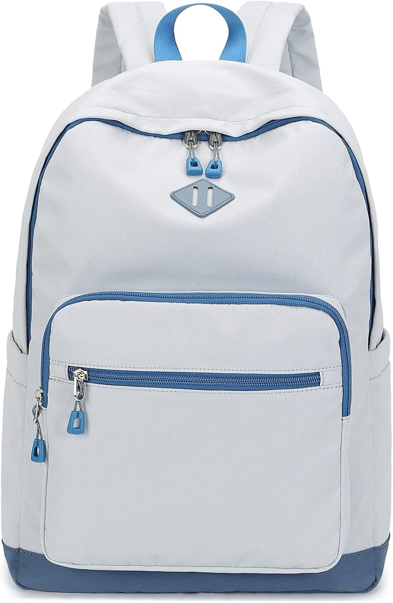 Mygreen Backpack, School Backpack travel Laptop Backpack, Students College Backpack Bookbag for Girls Boys Teen Women -Beige
