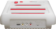 Geek Theory Retro-Bit Super Retro Trio HD Plus 720P 3 in 1 Console System - HDMI Port - for Original NES/SNES, Super Nintendo and Sega Genesis Games - Red/White