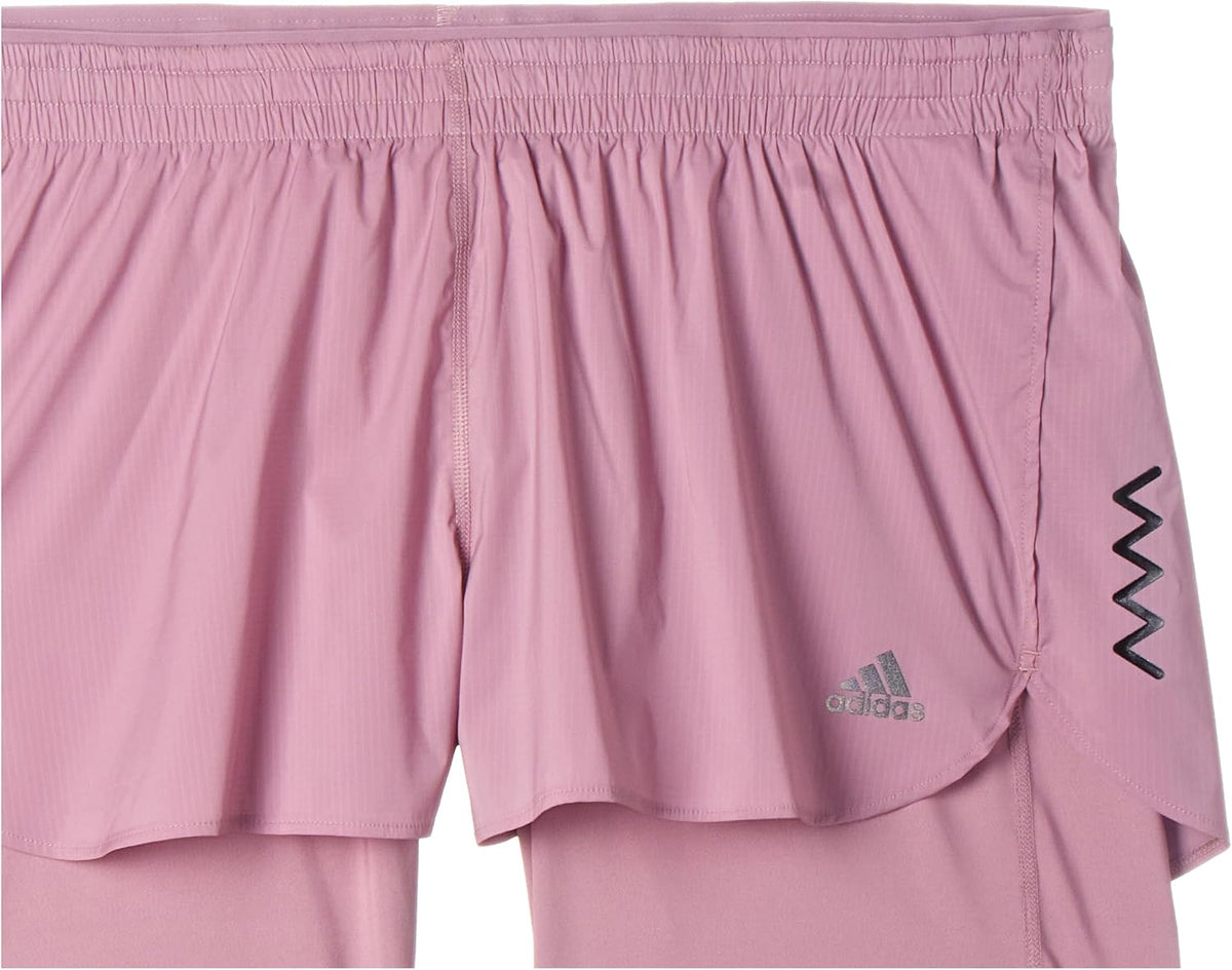 Run Fast 2 in 1 Shorts for Women, X-Large, Magic Mauve – image 3