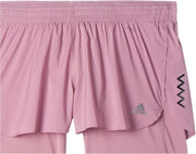 Run Fast 2 in 1 Shorts for Women, X-Large, Magic Mauve