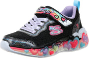 ETERNAL HEART LIGHTS unisex-child Shoes - BLACK MULTI