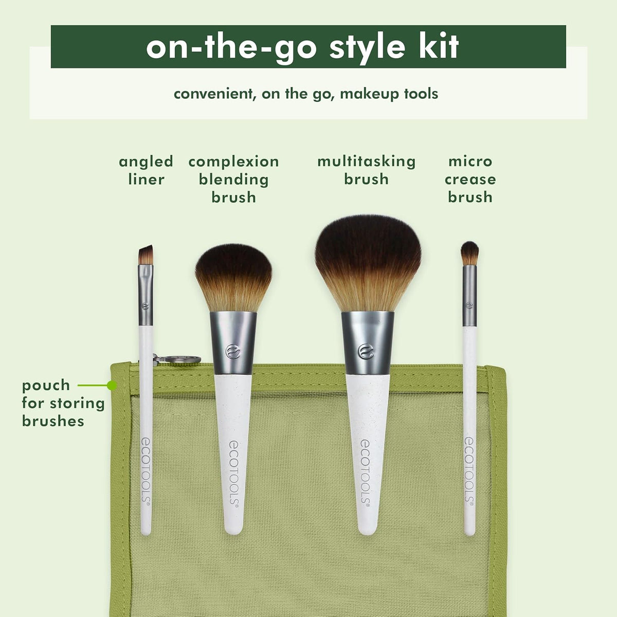 Ecotools On-The-Go Style Kit Make-Up Brush Set – image 2