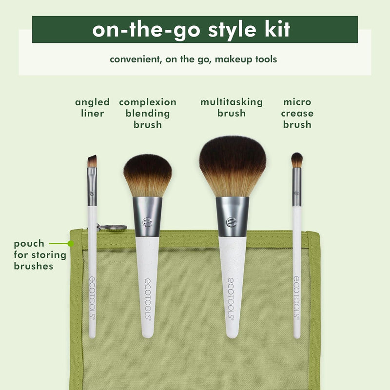 Ecotools On-The-Go Style Kit Make-Up Brush Set
