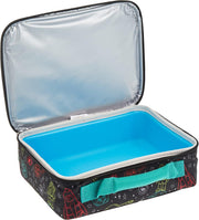 Standard School Kids Lunch Kit With LDPE Liner - Space 100% Pvc Free With Peva Linings Quality Closed Cell Foam Insulation Flex A Guard Molded Liner For Better Hygiene 3 Years+