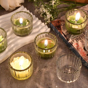 12 Pcs Votive Candle Holders,Tealight Holders,Tea Light Candle Holders for Table Centerpiece,Glass Candle Holder Set,Votive Candle Holder for Wedding, Birthday Party, Home Décor