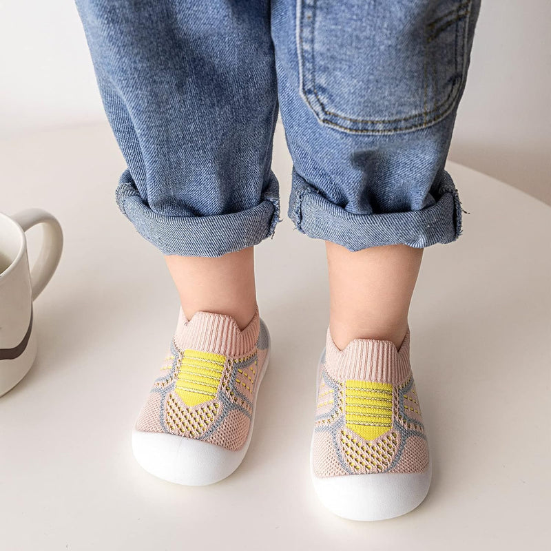 OAISNIT Baby Boy Girl Shoes Breathable Mesh Sneakers Lightweight Non-Slip Toddler Walking Shoes Infant First Walkers 6-24 Months