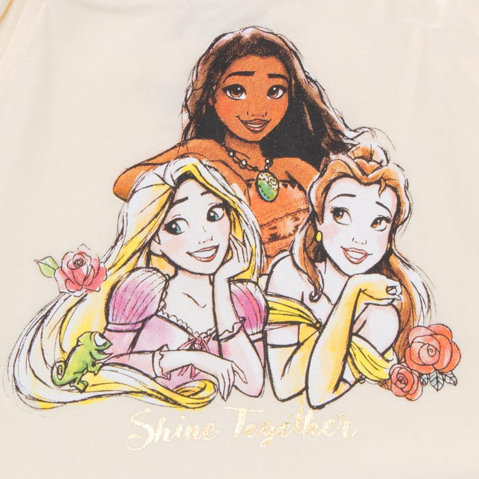 Disney Princesses and Minnie Mouse Girls Tutu Dress Princess Moana Rapunzel Belle Flutter Sleeve Dress for Girls