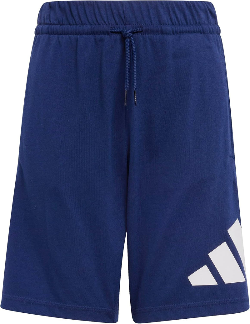 unisex-child Essentials Shorts Kids Shorts - DKBLUE/WHITE