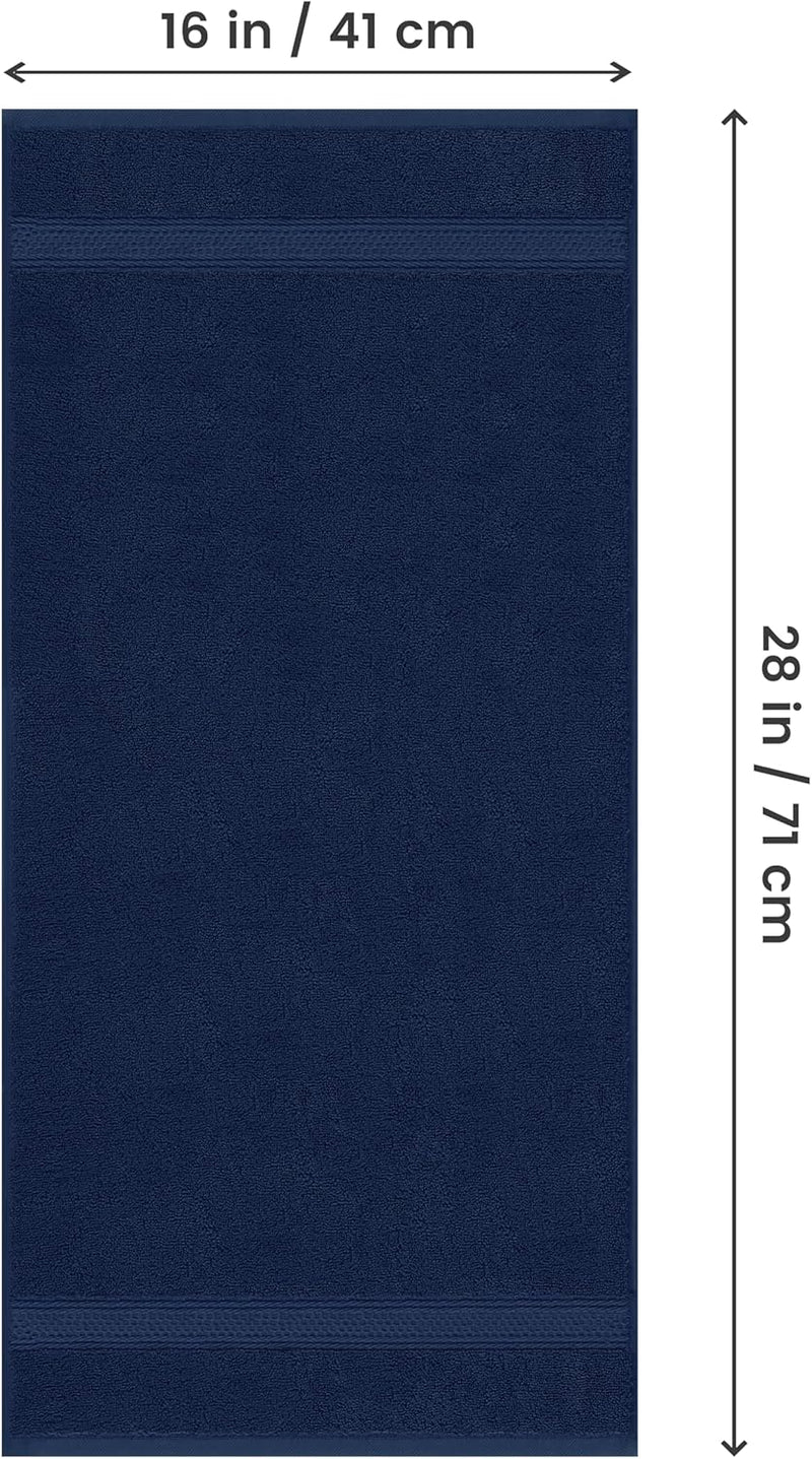 Utopia Towels - Premium Hand Towels - 100% Combed Ring Spun Cotton, Ultra Soft and Highly Absorbent, Extra Large Thick Hand towels 41 x 71 cm, Hotel & Spa Quality Hand Towels (6-Pack) (White)…