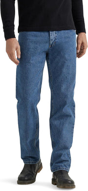 Wrangler Mens Classic 5-pocket Regular Fit Cotton Jean jeans - Vintage Blue Grey