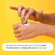 Mighty Patch Clear Collective Clarifying Prebiotic Moisturizer from Hero Cosmetics - Hydrating Daily Face Moisturizer to Purify, Smooth and Soften Skin (2.36 fl oz)