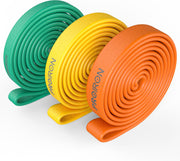 Pull Up Bands Heavy Duty Resistance Band Assisted Training Bands Ideal for Men and Women Crossfit,Assisted Pull-ups, Body Stretching,Powerlifting,Physical Therapy - #L - 3-Set(green + yellow + orange) Traditional Upgrade