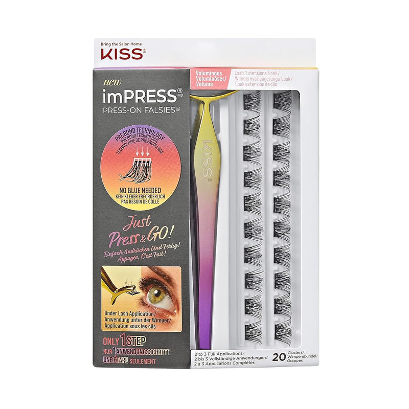 Kiss Impress Press on Falsies Voluminous Eyelashes ILK02C