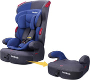 Jovikids Tammy 3in1 Highback Booster Car Seat (Group 1/2/3, 9M-12Y), Convertible to Booster Seat, Forward-Facing Seat w/Adjustable Headrest, 5-point Harness and 3-Point Seat Belt, Baby Travel Carseat - Blue