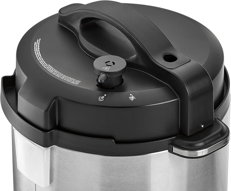 Black & Decker 1000W 6L Electric Pressure Cooker 7in1, With 12 Smart Programs 9 Safety Features Dishwasher Safe with Accessories, For Quick and Easy Meals PCP1000-B5 2 Years Warranty