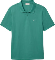 Mens SS MONOGRAM PIQUE PO Polos - Wild Green