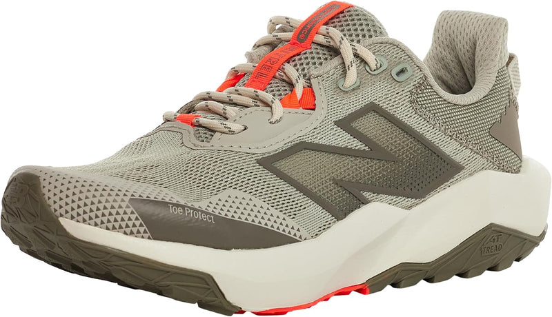 NITREL Sneaker - GREY/URGENT RED