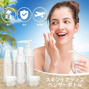 Noideeer 18 Pack Travel Bottle Set, 3oz Silicone Travel Containers, TSA Approved, BPA Free, with a Special Leak-Proof Design. Refillable Liquid Travel Size Toiletries Ideal.