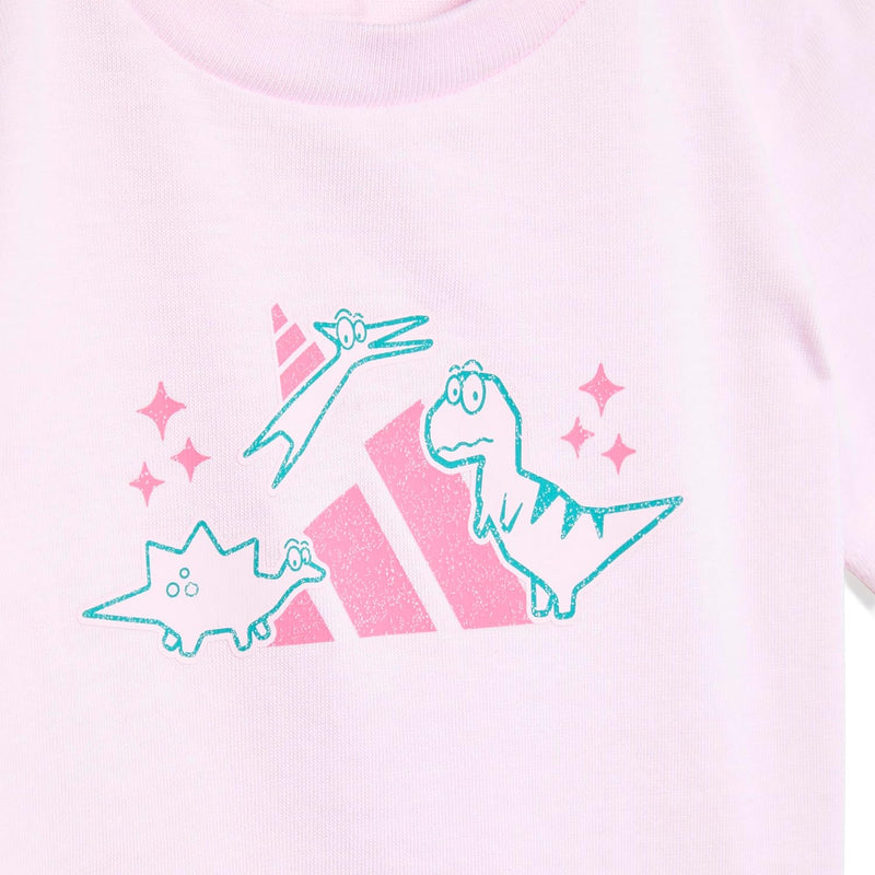 adidas Baby Girls Adiraptor Graphic T-shirt Infant T-Shirt