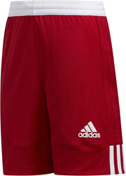 unisex Child 3G Speed Reversible Shorts - red