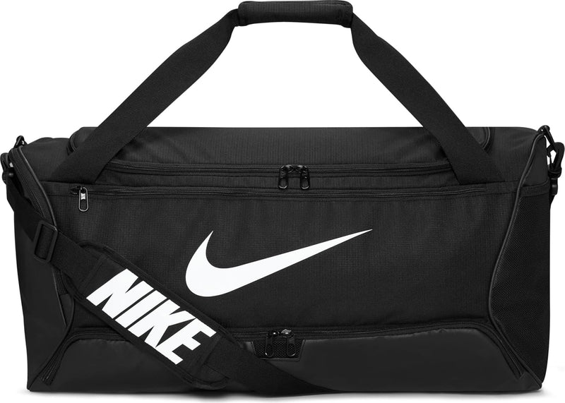 Nike Nk Brsla M Duff 9.5 60L, Black/Black/(White), One Size