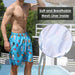 Maeau Men Swim Beach Shorts Quick Dry Swimming Trunks Drawstring Surfing Board Shorts