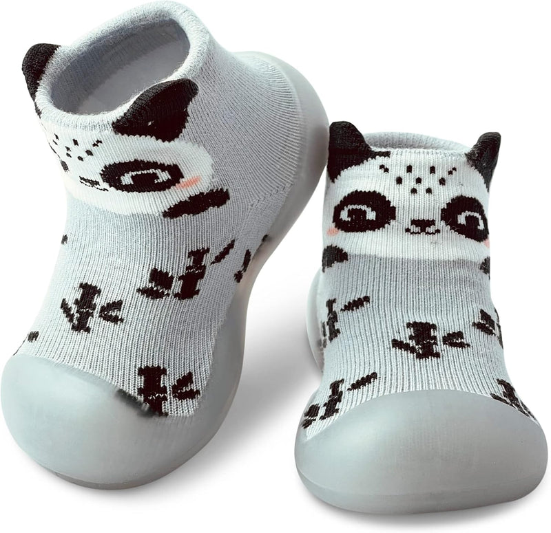 Dookeh Baby Sock Shoes Boys Girls First Walking Shoes Non-Slip Slippers Soft Sole Sneakers Toddler Infant Babygirl