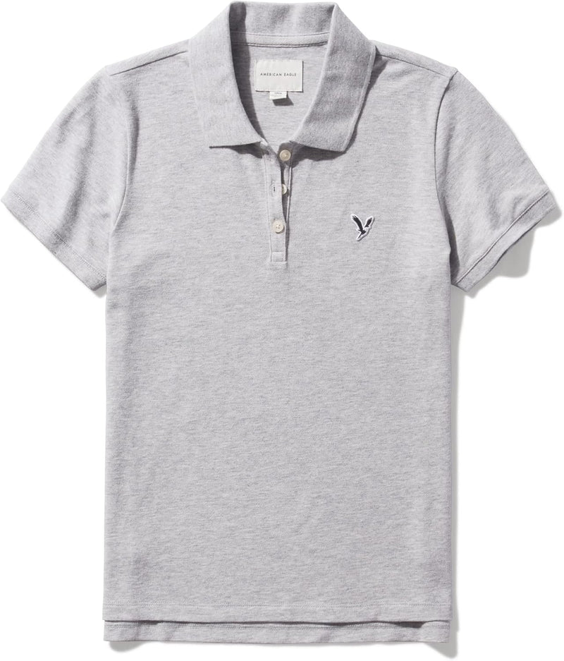Womens AEO Polos T-Shirt (pack of 1) - Grey