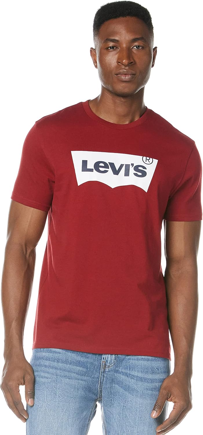 Levi's Men's Crewneck Classic Batwing Logo T-shirt