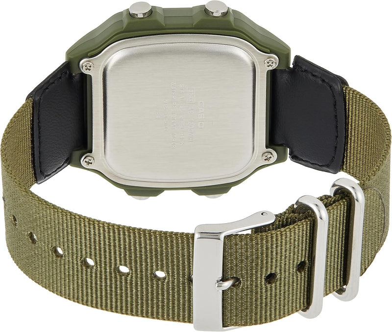 Men's Watch - AE-1200WHB-3BVDF Grey Dial, Green Band