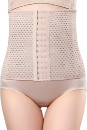 Waist Trainer Belt Corset Cincher Tummy Control Body Shaper for Women - Beige