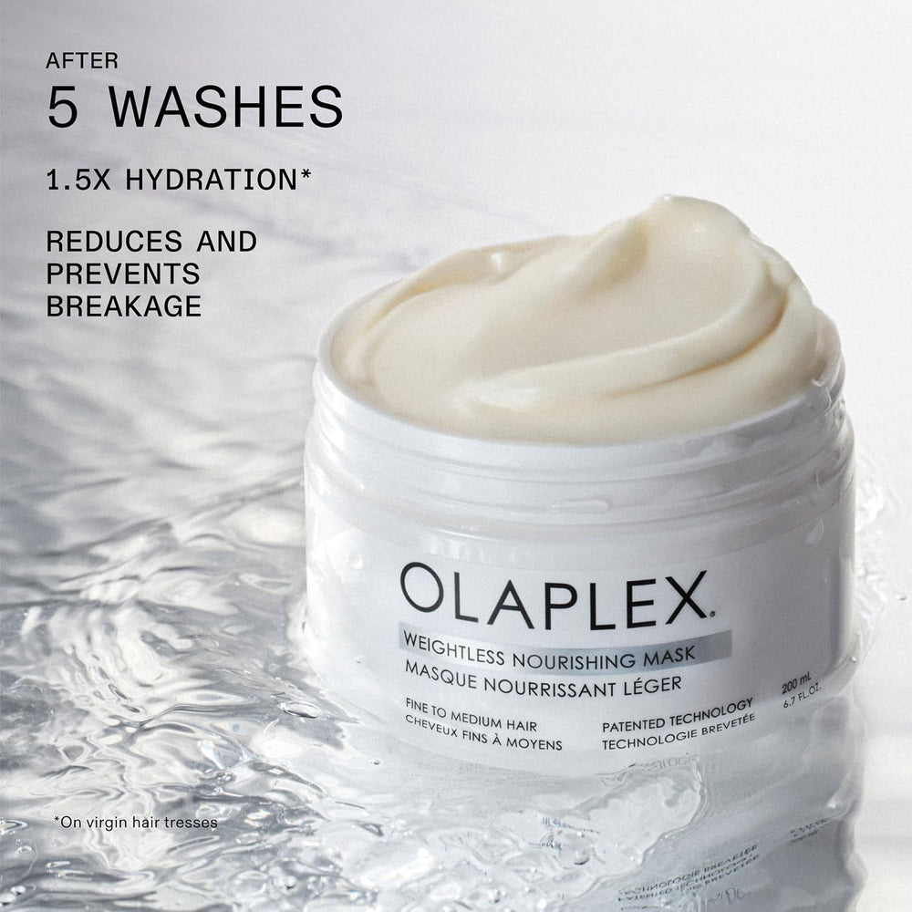 Olaplex Weightless Nourishing Mask: Cuticle Sealing Mask Hydrate & Volumize For Fine to Medium Hair, 200 ml