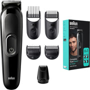 Braun All-In-One Style Kit Series 3 3410, 6-in-1 Kit for Beard, Hair & More - MGK 3410