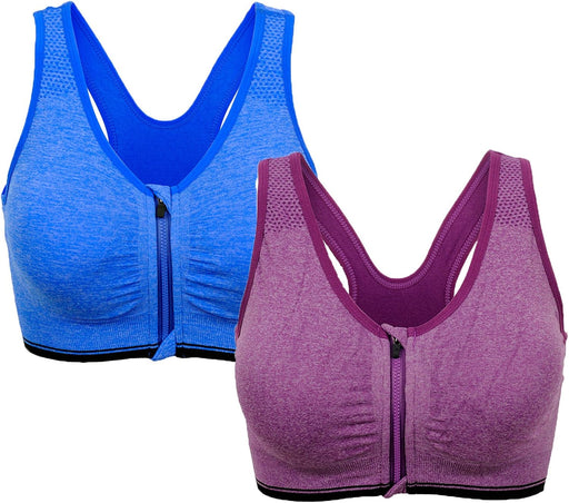 womens Soft Sports - 2 Pack(blue+purple)