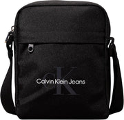 Men's Essential Crossover Handbag - Black