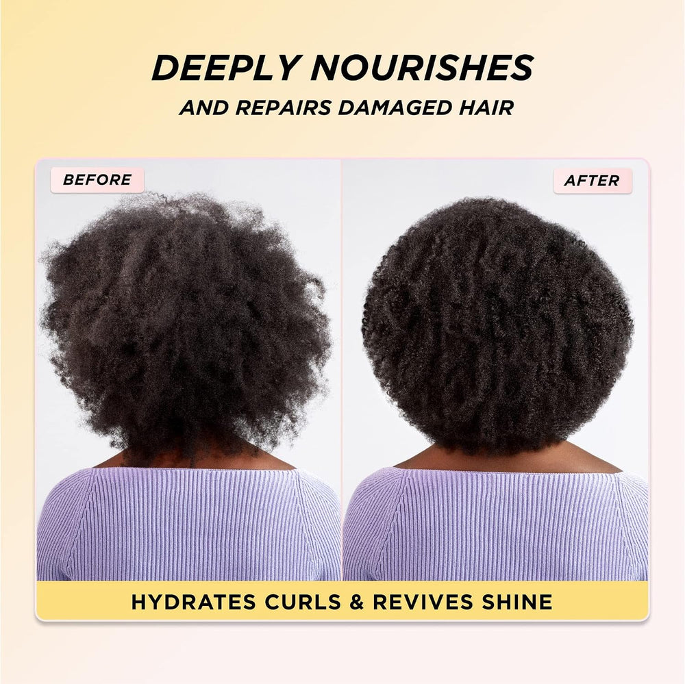 Gisou Honey Infused Hair Mask Travel Size to Hydrate and Repair for Softer, Stronger, More Manageable Hair, Mini TSA-Approved Mask (2.5 fl oz)