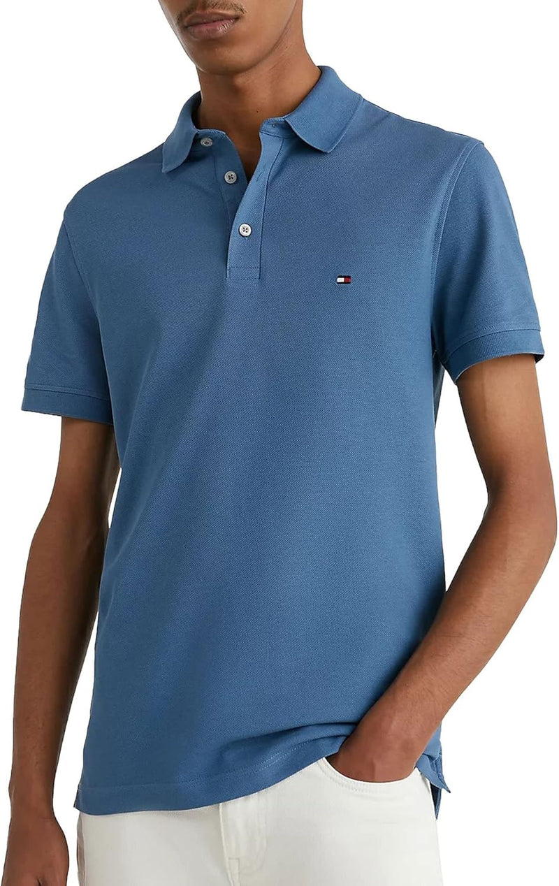 Tommy Hilfiger Mens 1985 Slim Polo Shirt (pack of 1)