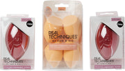 Miracle Complexion Sponge (Pack Of 4), Orange, 4 Sponges - Miracle Complexion + Travel Cases