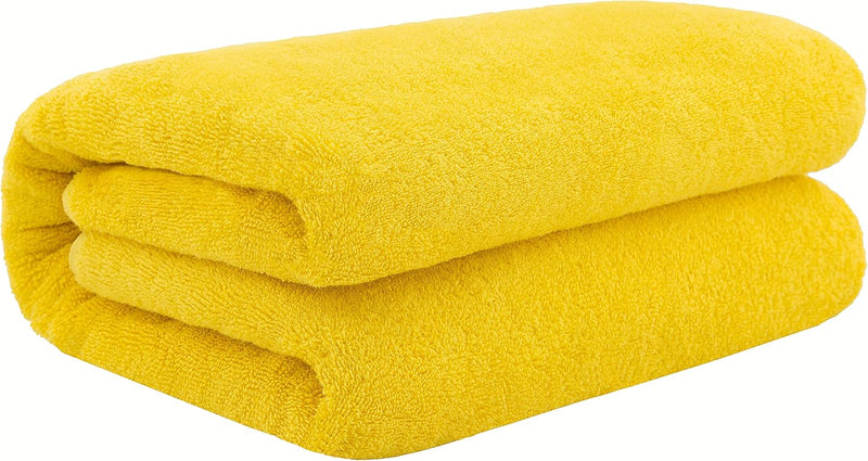 Cotton Paradise Hotel & Spa Quality, Absorbent and Soft Decorative Kitchen and Bathroom Sets, 6 Piece Turkish Towel Set, Includes 2 Bath Towels, 2 Hand Towels, 2 Washcloths, Charcoal Grey