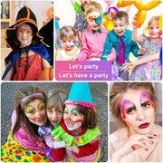 Mumoo Bear Face Paint Kit, 15 Color Painting Palette with 2 Brushes 32 Stencils, Washable Paints Safe Body for Adults Kids Halloween Party Carnival, Makeup Non-Toxic to Use