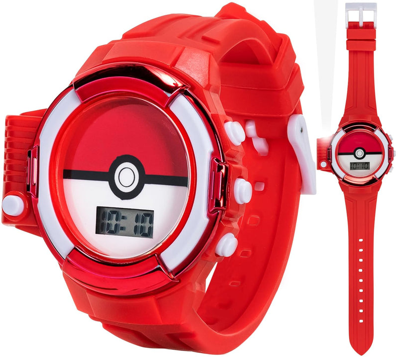 Accutime Kids Pokemon Digital LCD Quartz Watch for Boys, Girls, and Adults All Ages