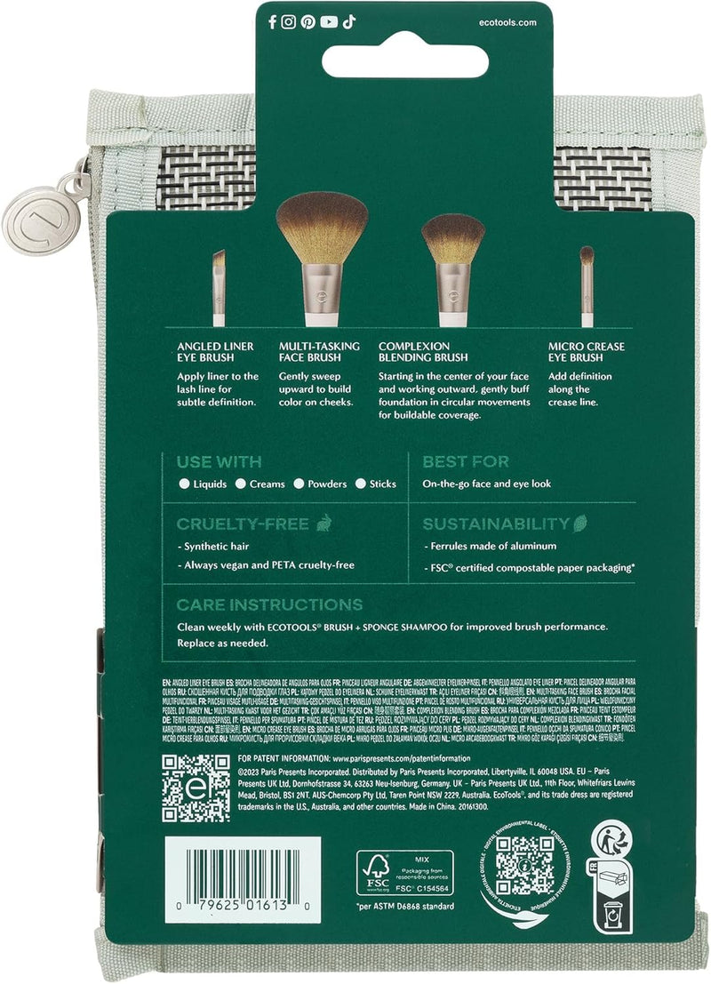 Ecotools On-The-Go Style Kit Make-Up Brush Set