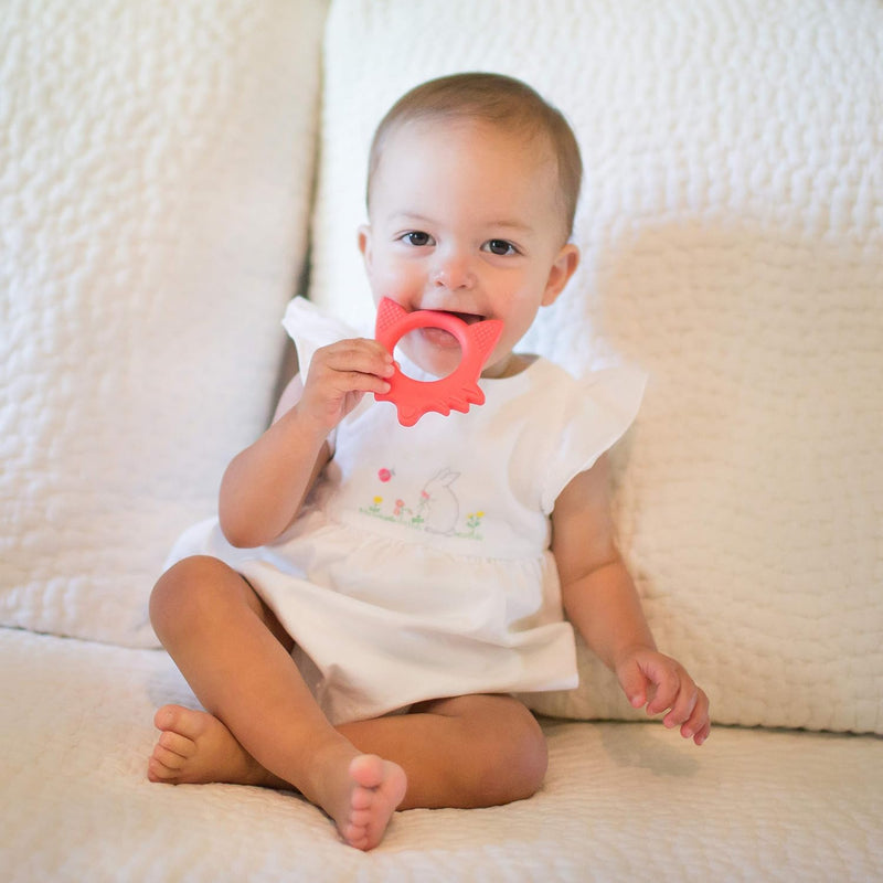 Dr. Brown's Ridgees Giraffe, Massaging Baby Teether, Designed by a Pediatric Dentist, BPA Free, 3m+
